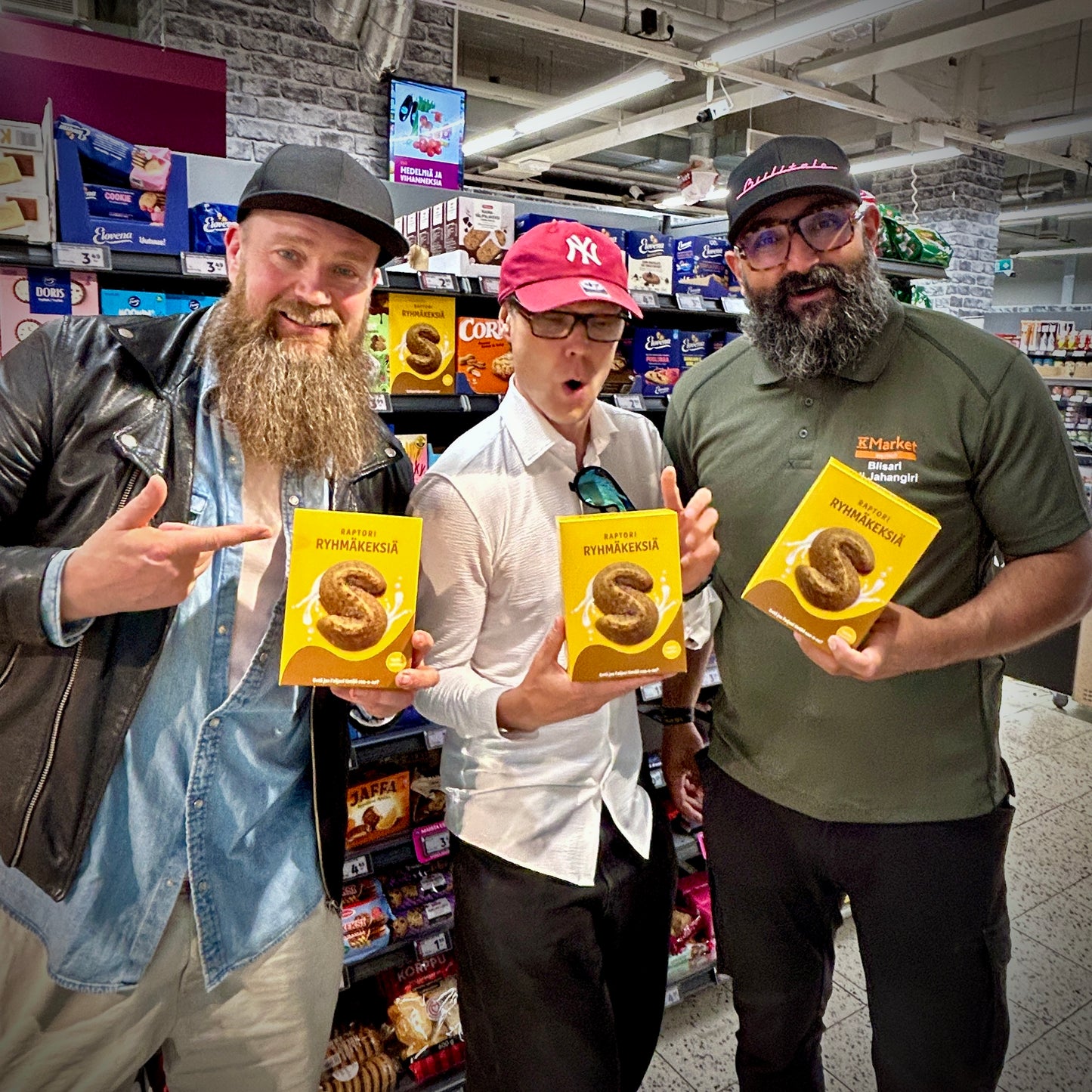 Tahtoisin kangaskassi ja Ryhmäkeksiä combo